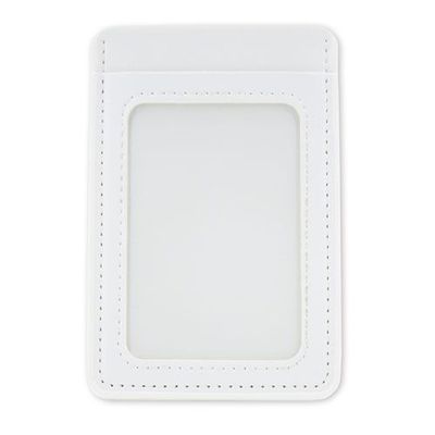 Tarjetero Billetero Polipiel con Ventana Bl