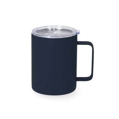 Taza Térmica de Acero Inoxidable Exterior caucho Mar