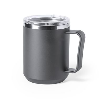 Taza Térmica 350ml Doble Pared Gri