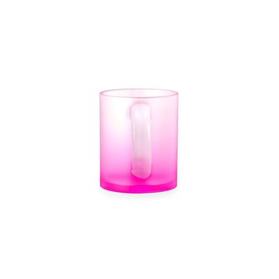 Taza Cristal Color Degradé Sublimación 350ml