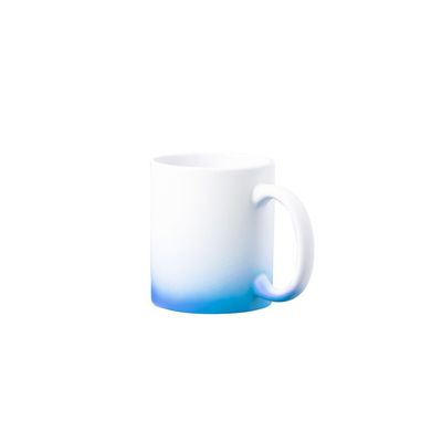 Taza Cerámica Degradé 350ml Sublimación Azul