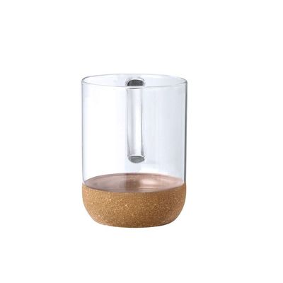 Taza Borosilicato/Corcho 450ml