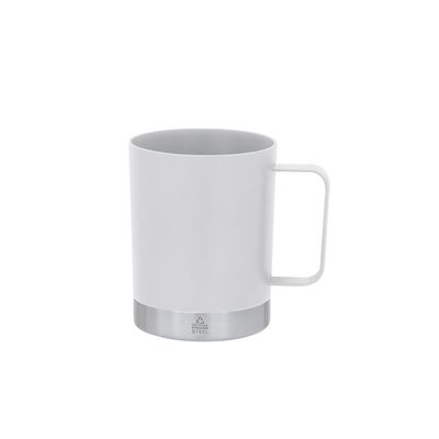 Taza 400ml PP reciclado y base inox Bla