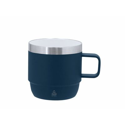 Taza de Acero Inox Interior Cerámico 180ml Mar