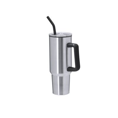 Taza Térmica de 1,2L con asa y Pajita