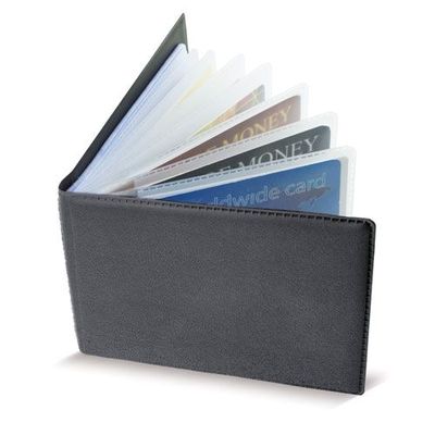 Tarjetero Elegante PU 40 Tarjetas Ne