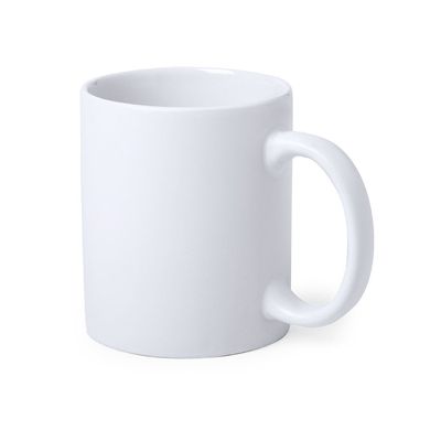Taza Cerámica 350ml Mate Sublimable Bla