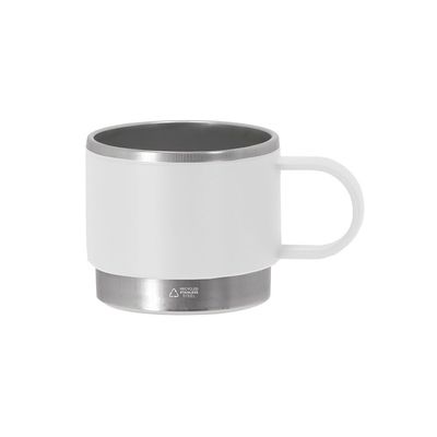 Taza PP reciclado 140 ml base acero Bla