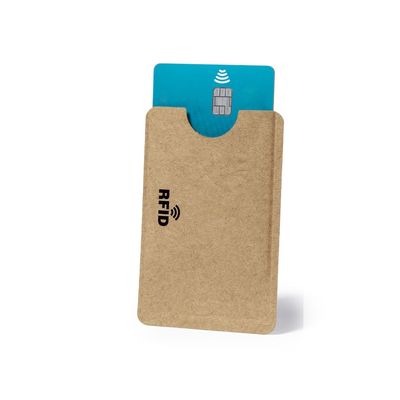 Tarjetero RFID Secure Papel Reciclado/Aluminio
