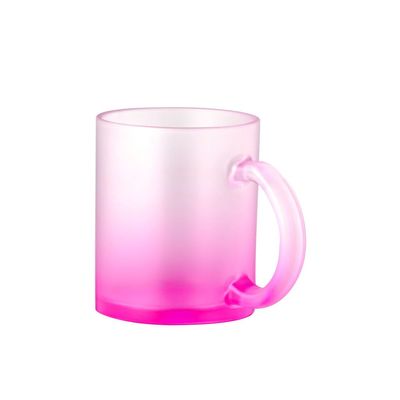 Taza Cristal Color Degradé Sublimación 350ml