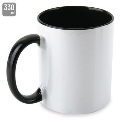 Taza Bicolor Sublimación 330ml Pack 36 Ne