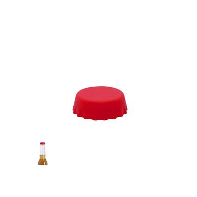 Tapón chapa para botella de silicona