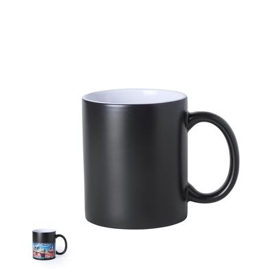 Taza Sublimación Negra 350ml