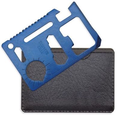 Tarjeta Multi-herramienta 11 en 1 con Funda Az