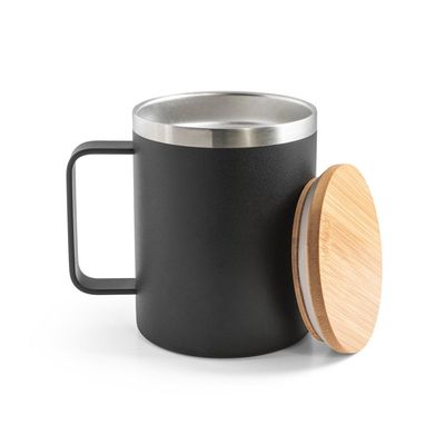 Taza Termo Inox con Tapa 420ml
