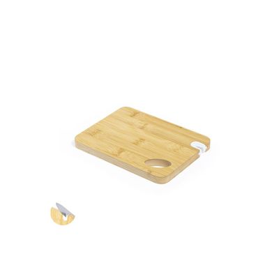 Tabla Afilador Bambú con Troquel Agarre
