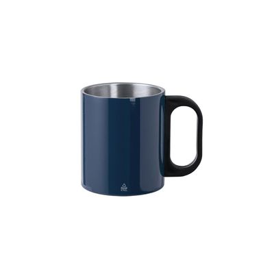 Taza Acero Doble Pared con Original asa PP Negra