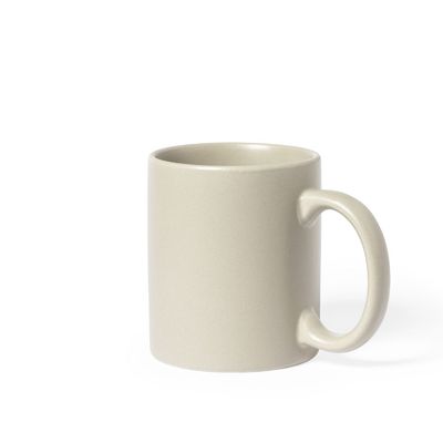 Taza Cerámica Mate 370ml Color Natural