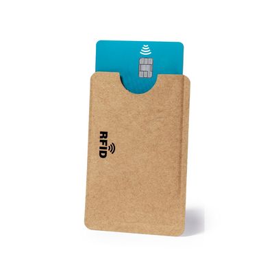 Tarjetero RFID Secure Papel Reciclado/Aluminio