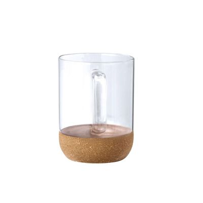 Taza Borosilicato/Corcho 450ml