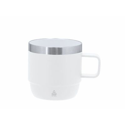 Taza de Acero Inox Interior Cerámico 180ml Bla