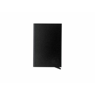Tarjetero RFID aluminio reciclado 10 tarjetas Neg