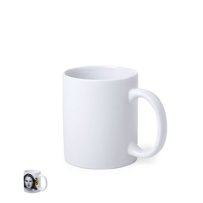 Taza Cerámica 350ml Mate Sublimable