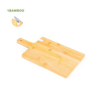 Tabla Afilador de Bambú con Mango