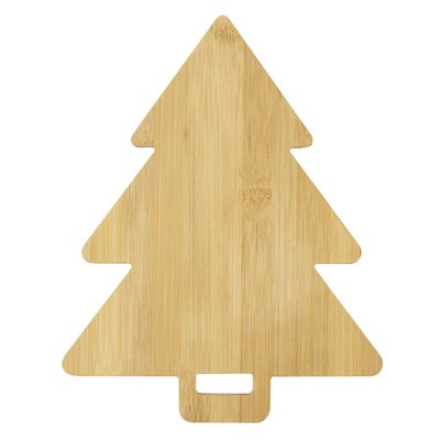 Tabla de cocina de bambú diseño navideño Natu