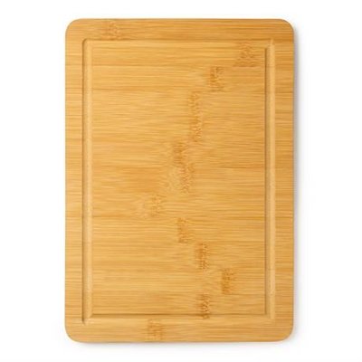 Tabla de cortar de bambú con perfil recoge líquidos