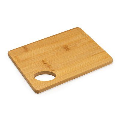 Tabla de cortar con troquelado para colgar