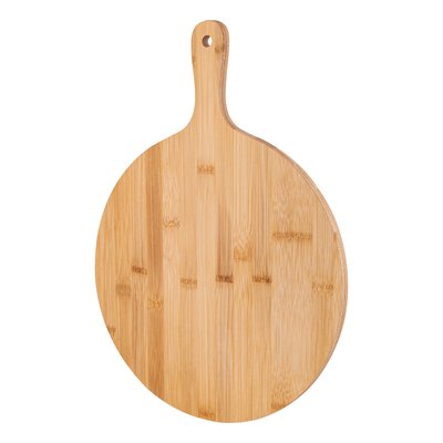 Tabla Redonda de Bambú con Agarre
