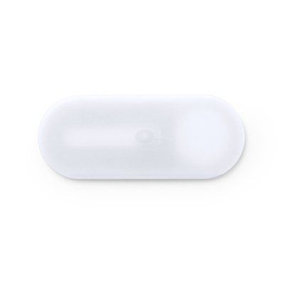 Tapa webcam antibacteriana personalizada Blanco