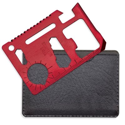 Tarjeta Multi-herramienta 11 en 1 con Funda Ro