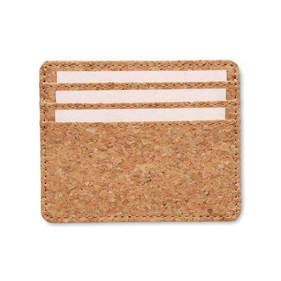 Tarjetero de corcho para 3 tarjetas