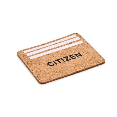 Tarjetero de corcho para 3 tarjetas