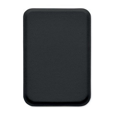 Tarjetero magnético de polipiel con soporte