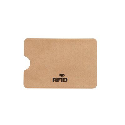 Tarjetero sostenible con seguridad RFID Crudo Talla Única Adulto