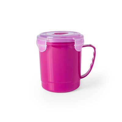 Tarro Ergonómico PP 710ml Fucsi