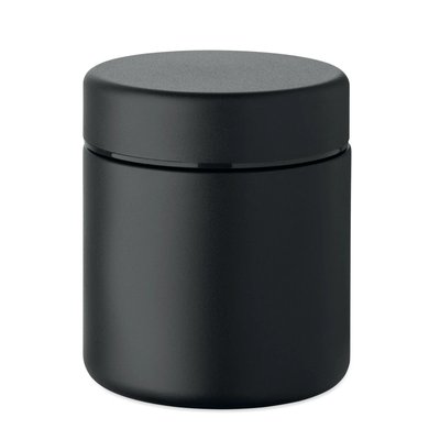 Tarro Termo de doble pared Negro