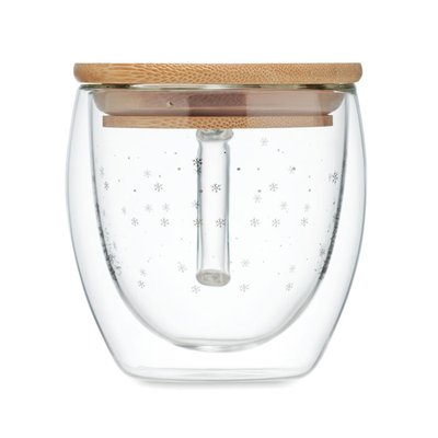 Taza 220ml Doble Pared Navideño