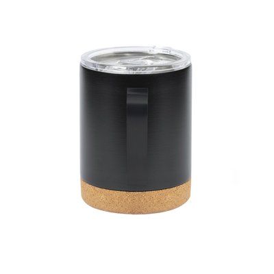 Taza 330ml con Doble Pared y Tapa