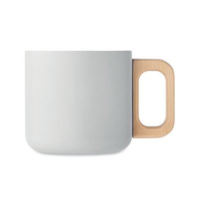 Taza de 350 ml acero reciclado y madera