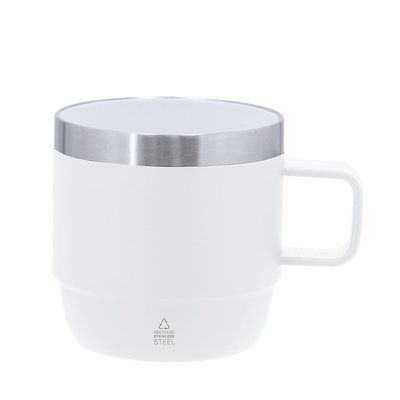 Taza de Acero Inox Interior Cerámico 180ml Bla