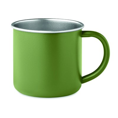 Taza Acero Inox Reciclado 300ml Verde Oscuro