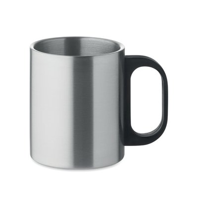 Taza Acero Inoxidable 300ml Plata Mate