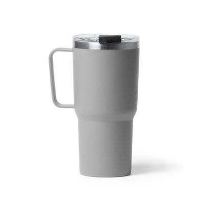 Taza de acero inoxidable 600ml Gris