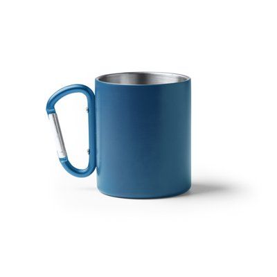 Taza de acero reciclado con mosquetón Royal