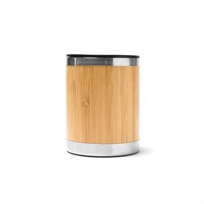 Taza de acero con tapa dosificadora