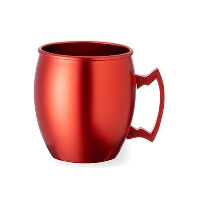 Taza Aluminio Asa Innovadora 540 ml Roj